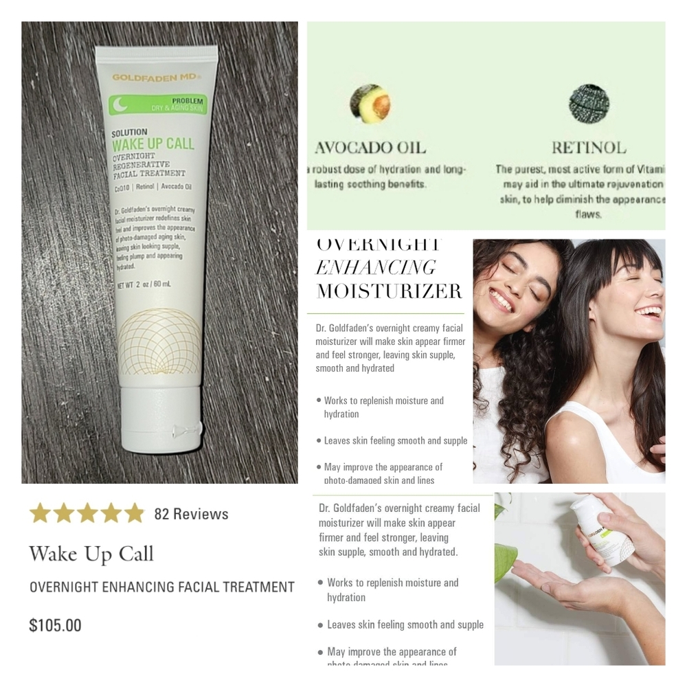 Goldfaden MD Wake Up Call Overnight Enhancing Facial Treatment